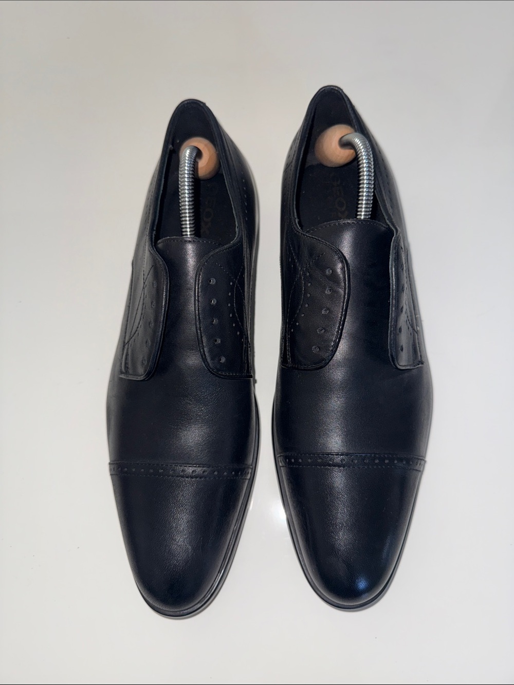 Geox Respira Amphibiox Cap Toe Waterproof Dress Shoes 43.5 Fits US 10.5-11
